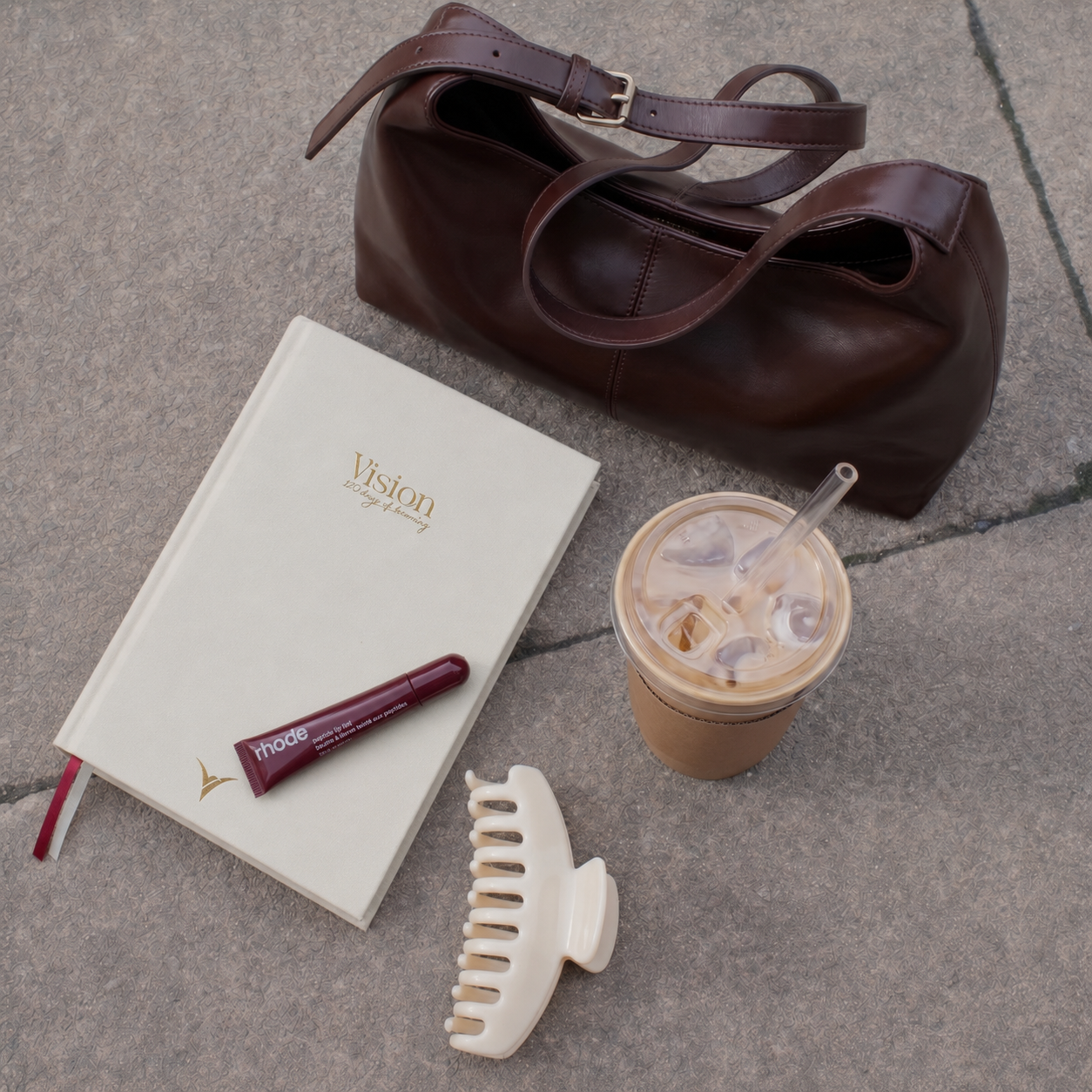 Reflection and reset pages in the VisionRuya daily planner
